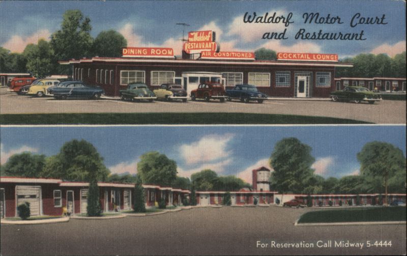 Waldorf Motor Court and Restaurant, MD Maryland