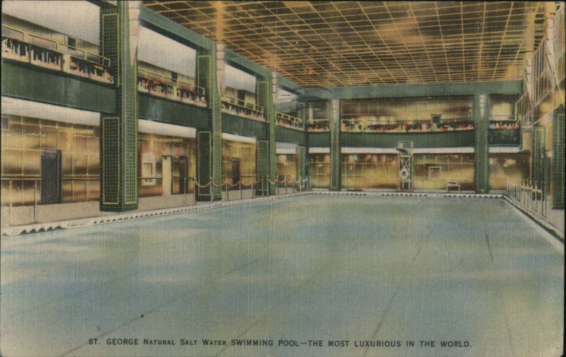 St. George Natural Salt Water Swimming Pool - Brooklyn, NY New York