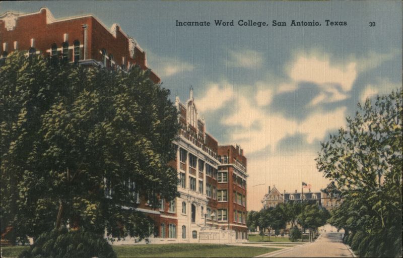 Incarnate Word College San Antonio Texas