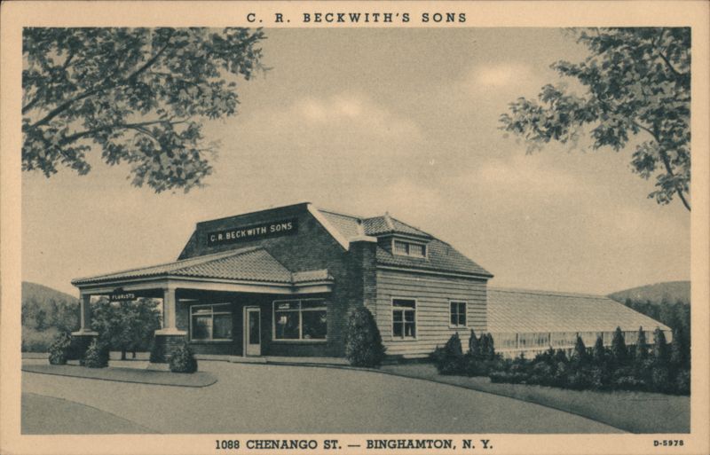 C. R. Beckwith's Sons Florists, Binghamton NY New York