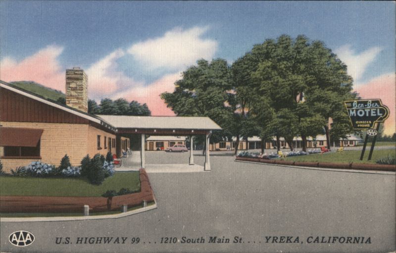 Ben-Ber Motel, Yreka, CA California