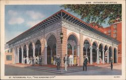 Outdoor Post Office, St. Petersburg, FL Postcard