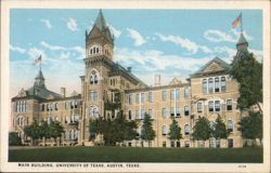 Main Building, University of Texas, Austin, TX Postcard