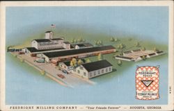 Feedright Milling Company, Augusta, GA Postcard
