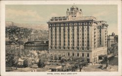 Hotel Utah, Salt Lake City Postcard