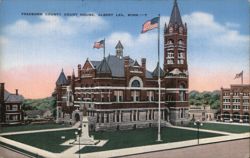 Freeborn County Court House, Albert Lea, MN Postcard