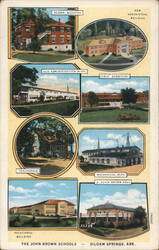 The John Brown Schools, Siloam Springs, AR Postcard