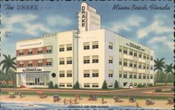 The Drake Hotel, Miami Beach, FL Postcard