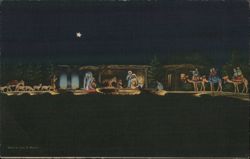 Hartford Old State House Nativity Scene Postcard