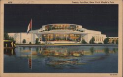 French Pavilion, New York World's Fair Postcard