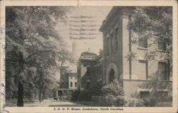 I. O. O. F. Home, Goldsboro, NC Postcard