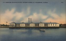 U.S. Maritime Training Station, Bayboro Harbor Postcard