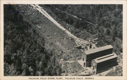 Tallulah Falls Hydro Plant Postcard