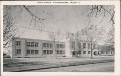 Nacogdoches High School, Nacogdoches, TX Postcard