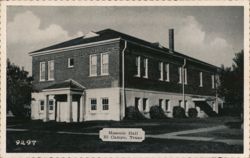 Masonic Hall, El Campo, TX Postcard