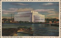 Manila Central Post Office from Pasig River Postcard