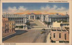 National University, Havana, Cuba Postcard