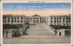 University Havana, Cuba Postcard