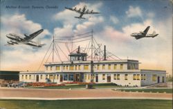 Malton Airport, Toronto, ON Postcard