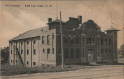 The Armory, East Las Vegas, NM Postcard