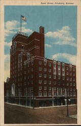 Hotel Besse, Pittsburg, Kansas Postcard