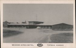 Meadow Acres Motel, Topeka, KS Postcard