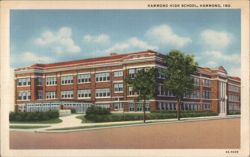 Hammond High School, Hammond, IN Postcard