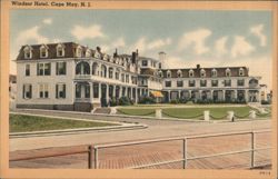 Windsor Hotel, Cape May, N. J. Postcard