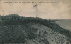 Nassau Point West Side looking toward the Tip, Cutchogue NY Postcard