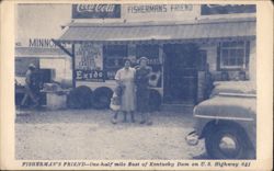 Fisherman's Friend Store near Kentucky Dam, US Hwy 641 Postcard