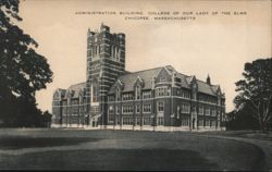 Administration Building, College of Our Lady of the Elms Postcard