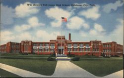 Wm. Howard Taft Junior High School, Oklahoma City, OK Postcard