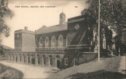 High School, Lebanon, New Hampshire Postcard