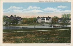Chilocco Indian School, Arkansas City, KS Postcard