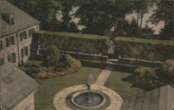 Valeria Home Garden and Fountain, Oscawana, NY Postcard