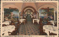 The Mill Dining Room, Schneithorst's Bevo Mill Postcard