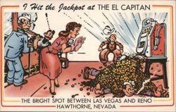 I Hit the Jackpot at the El Capitan Postcard
