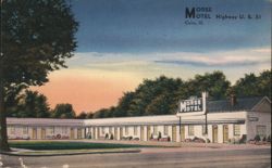 Morse Motel, Cairo, IL Postcard