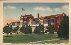 Woodmen of the World War Memorial Hospital Postcard