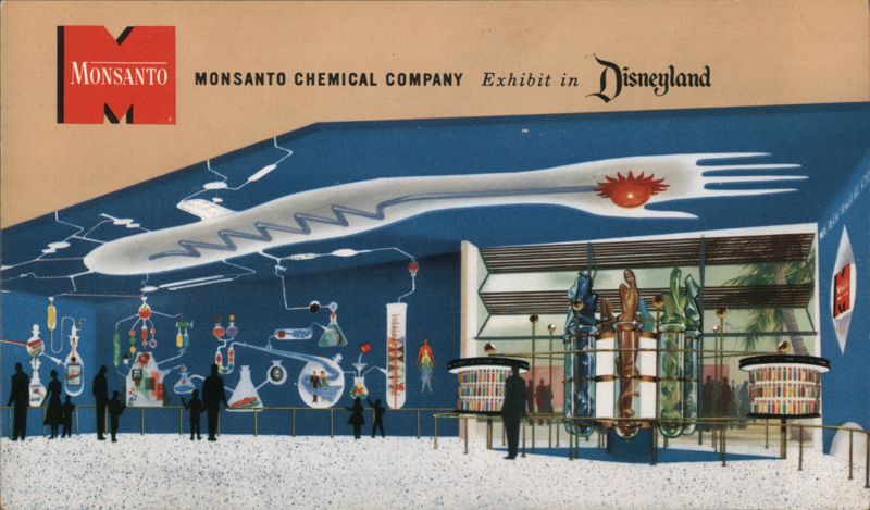 Monsanto Chemical Company Exhibit in Disneyland Anaheim California