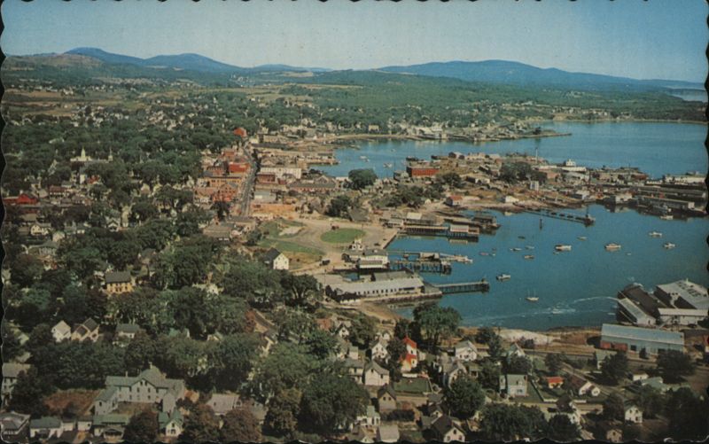 Air View of Rockland, Maine Ray Goodrich