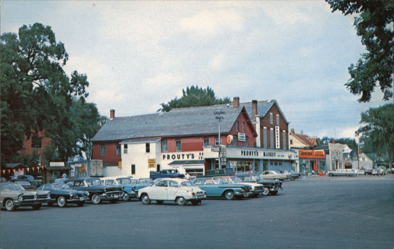 Prouty's Market, Shopping Center, Swanton, VT Vermont