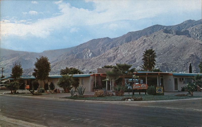 Golden Palm Villa Motel, Palm Springs, CA California