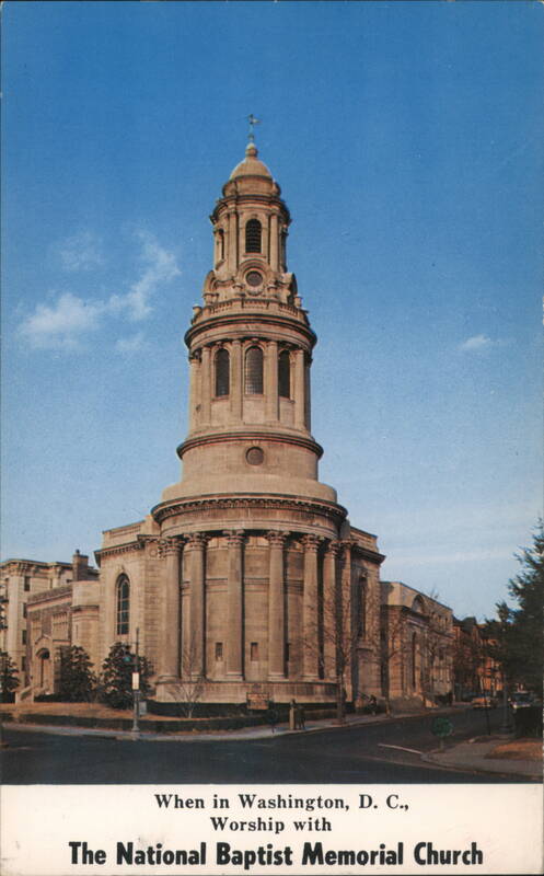 National Baptist Memorial Church, Washington, D.C. District of Columbia