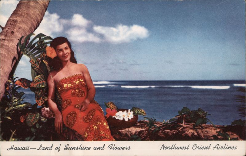 Hawaii - Land of Sunshine and Flowers, Northwest Airlines