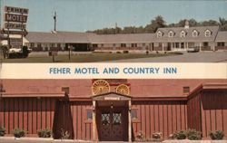 Feher Motel and Country Inn Postcard