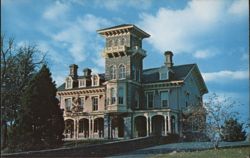 Buckingham Mansion, Cornwall Manor, PA Postcard