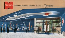 Monsanto Chemical Company Exhibit in Disneyland Postcard