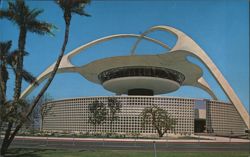 Theme Building, Los Angeles International Airport Postcard