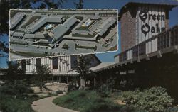 Green Oaks Inn, Fort Worth, TX Postcard